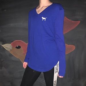 Long-sleeved Work our shirt from PINK